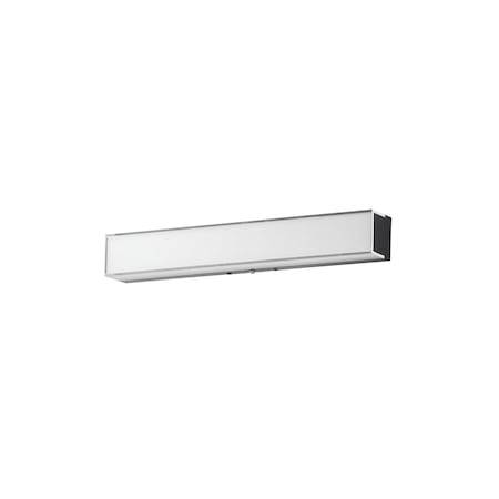 Maxim Lighting Edge 18'' LED Sconce CCT Select, Black 59000CLFTBK